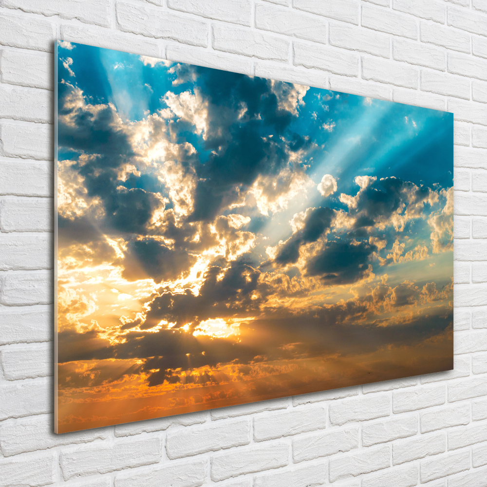 Wall art acrylic Sunset heaven