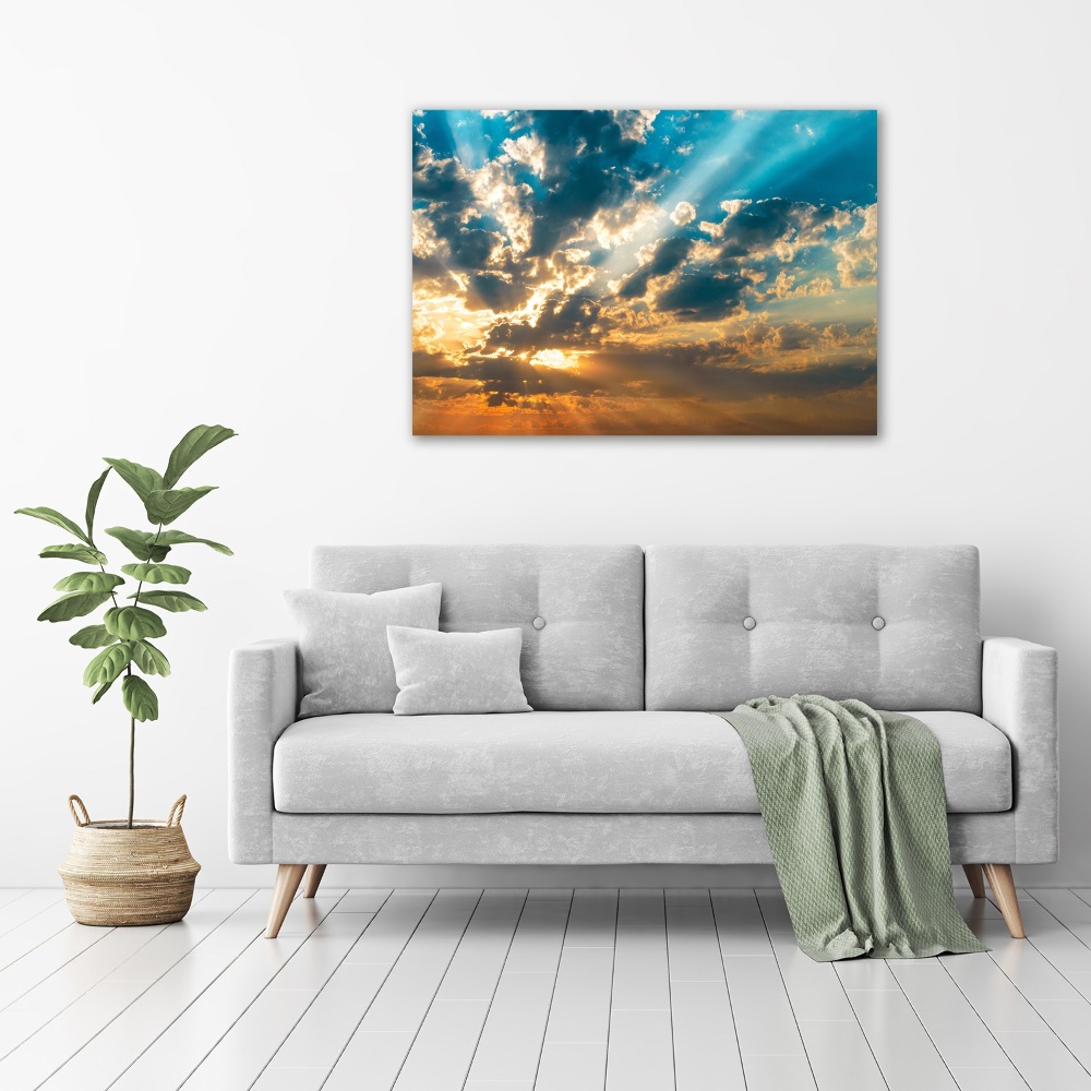 Wall art acrylic Sunset heaven