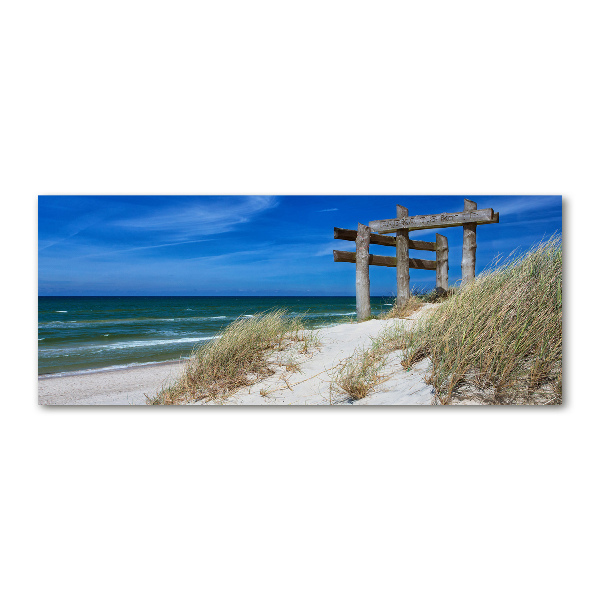 Wall art acrylic Coastal dunes