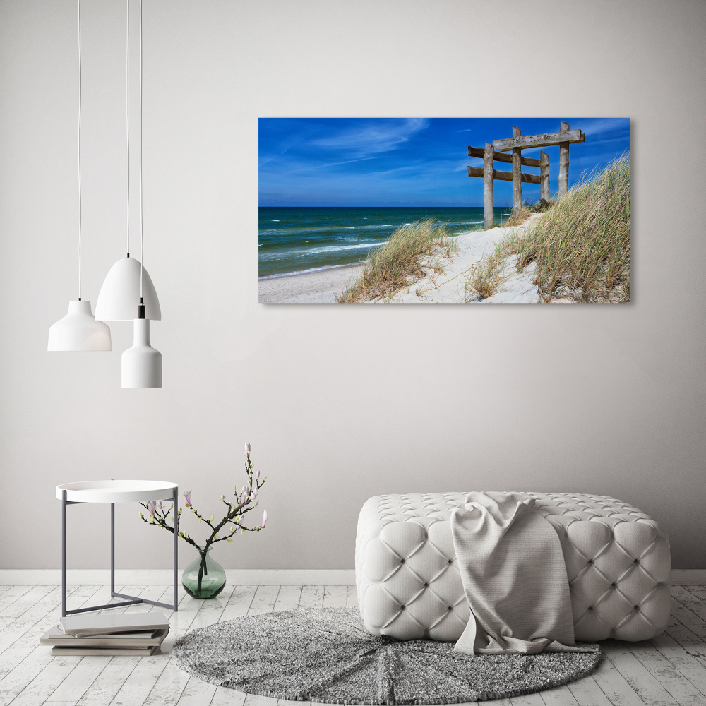 Wall art acrylic Coastal dunes