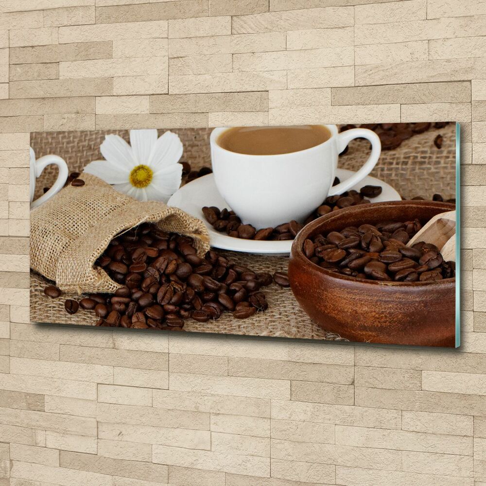 Wall art acrylic Coffee with milk