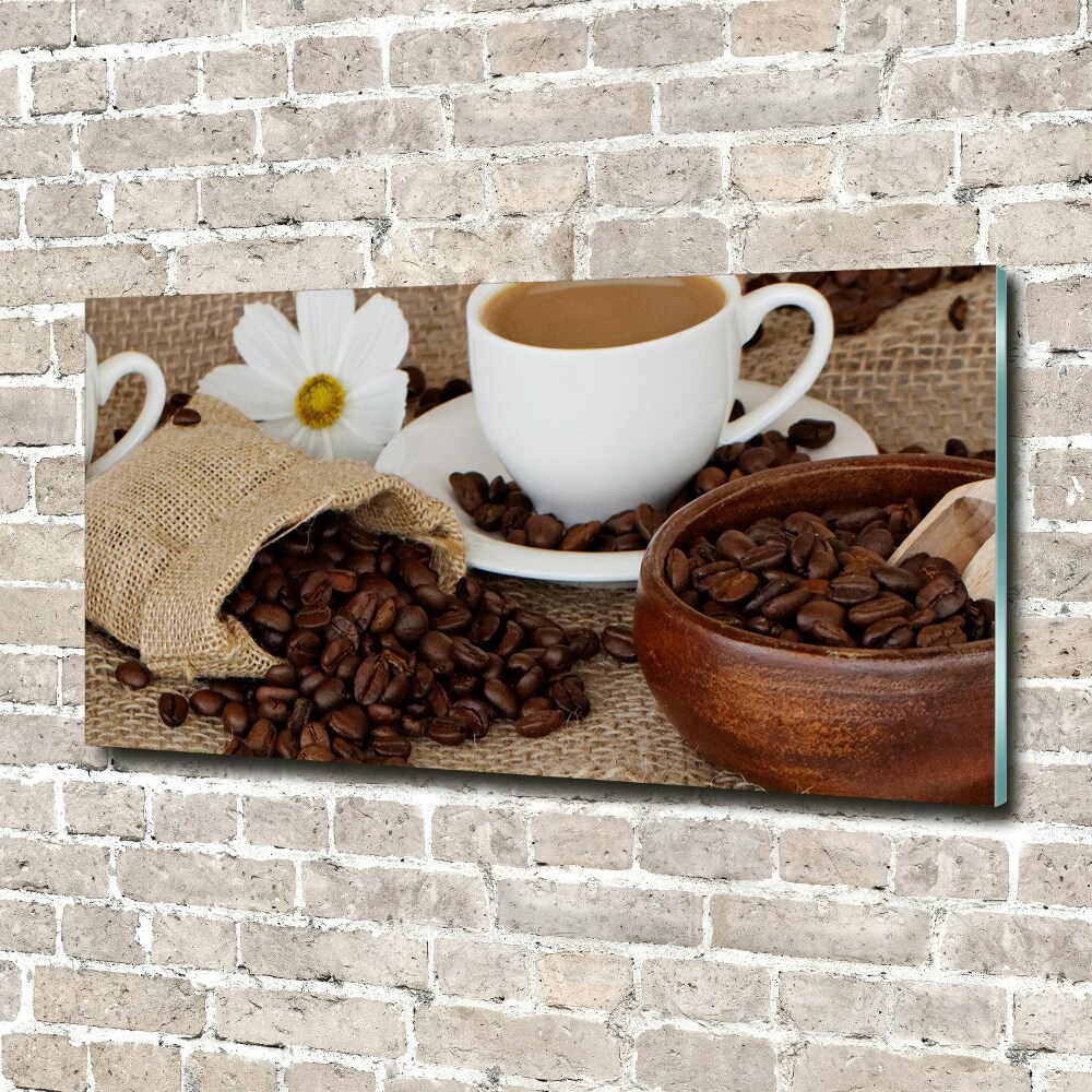 Wall art acrylic Coffee with milk