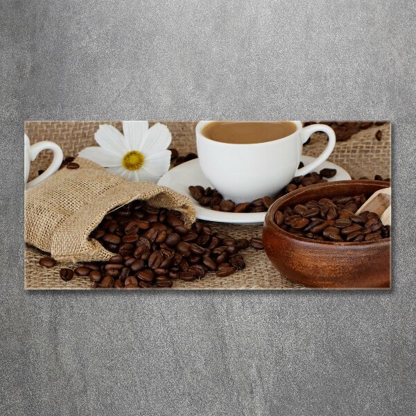 Wall art acrylic Coffee with milk