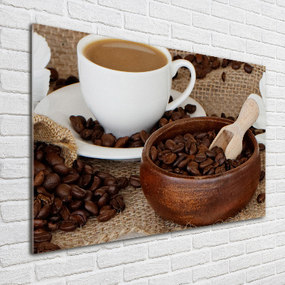 Wall art acrylic Coffee with milk