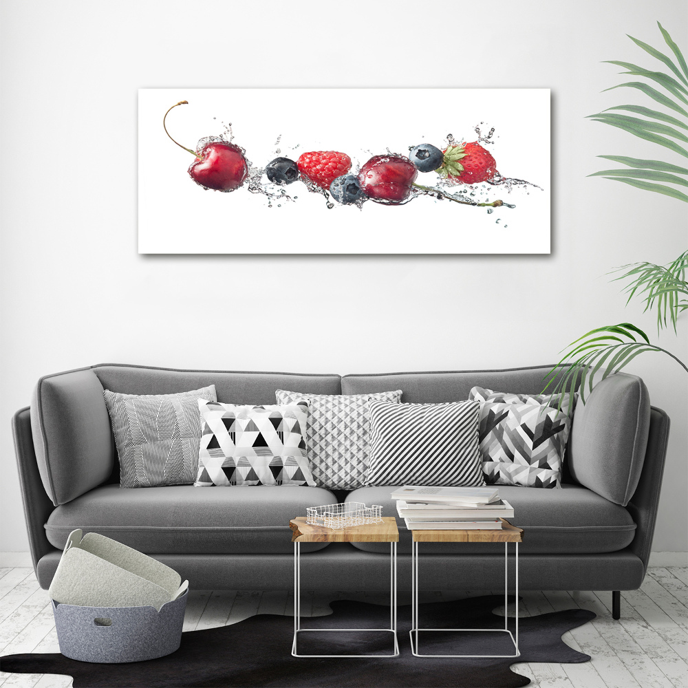 Acrylic wall art Forest fruits