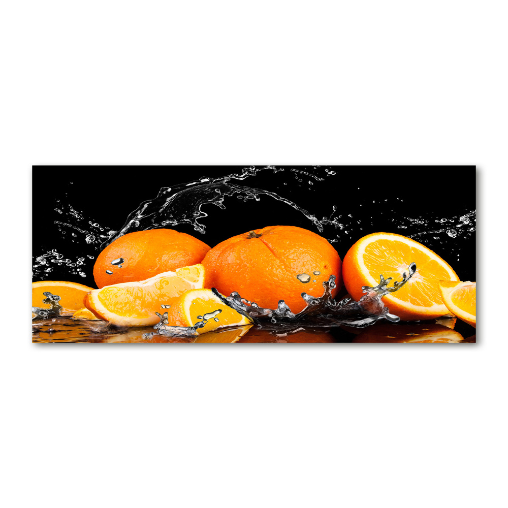 Print on acrylic Oranges and water