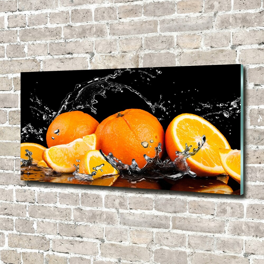 Print on acrylic Oranges and water