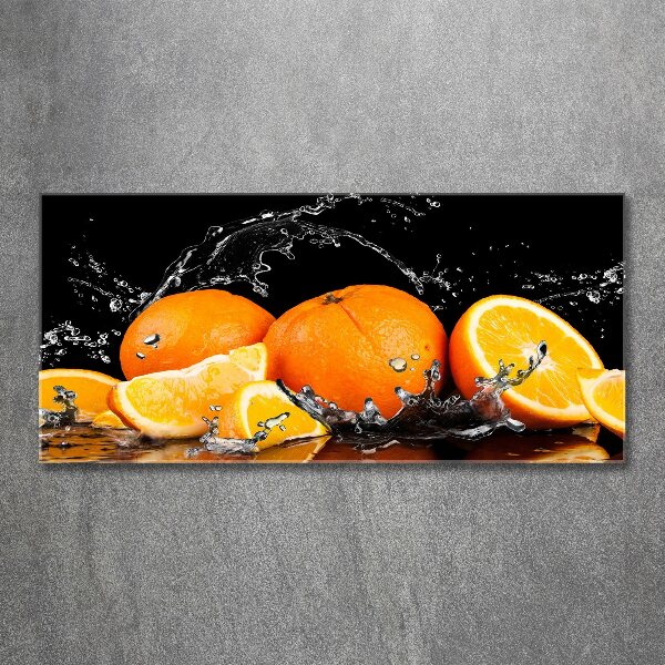 Print on acrylic Oranges and water