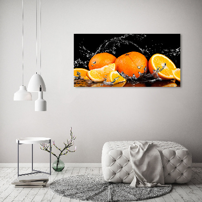 Print on acrylic Oranges and water