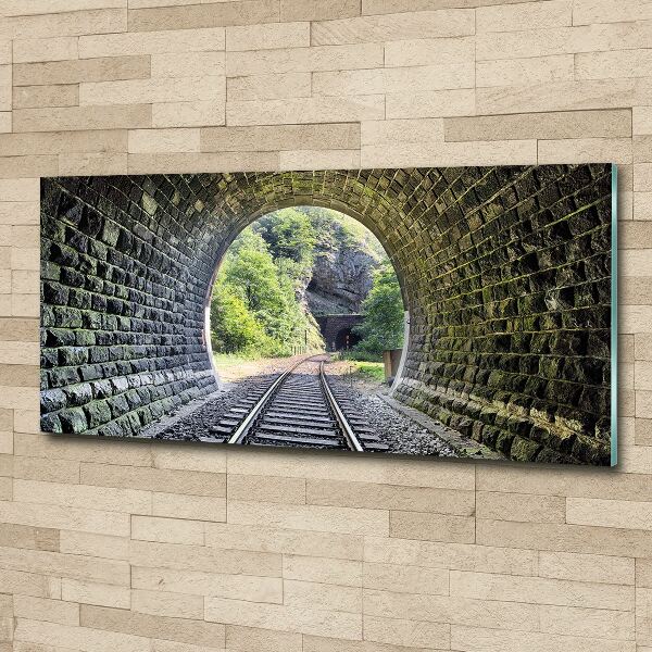 Print on acrylic Railway tunnel