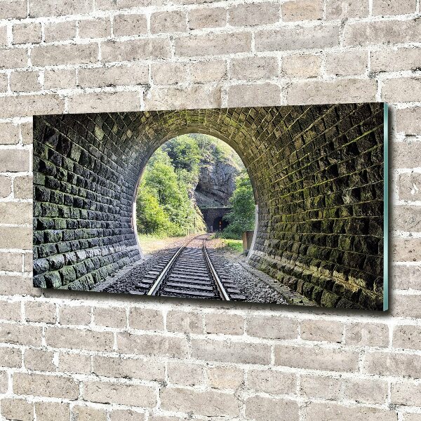 Print on acrylic Railway tunnel