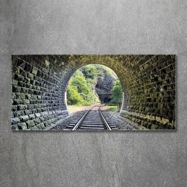 Print on acrylic Railway tunnel