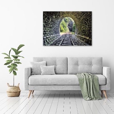 Print on acrylic Railway tunnel