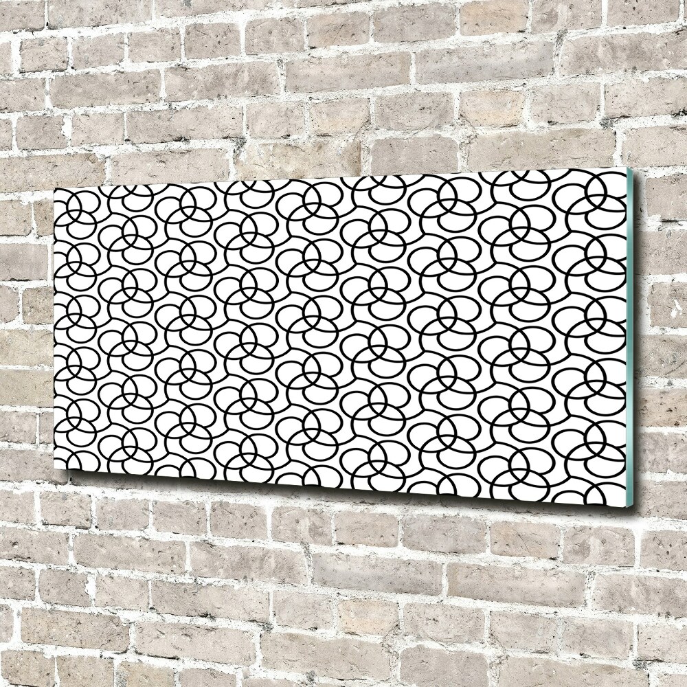 Print on acrylic Geometric background