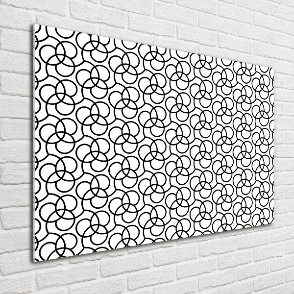 Print on acrylic Geometric background