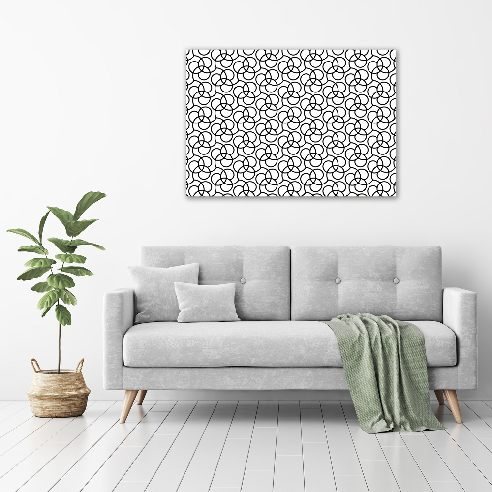 Print on acrylic Geometric background