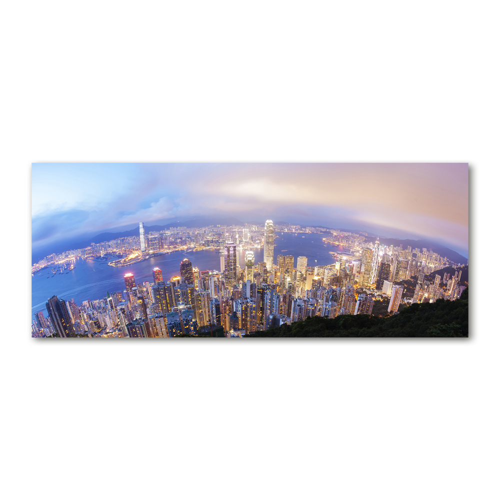 Print on acrylic Hong Kong Panorama