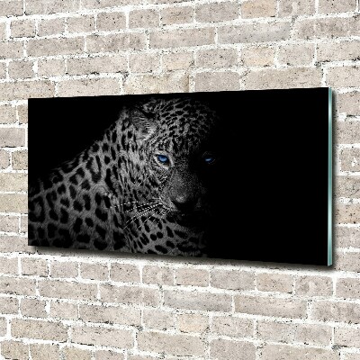 Print on acrylic leopard