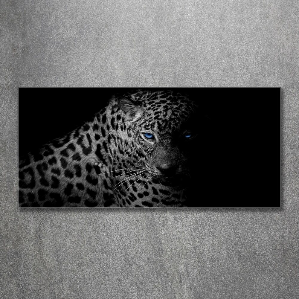 Print on acrylic leopard