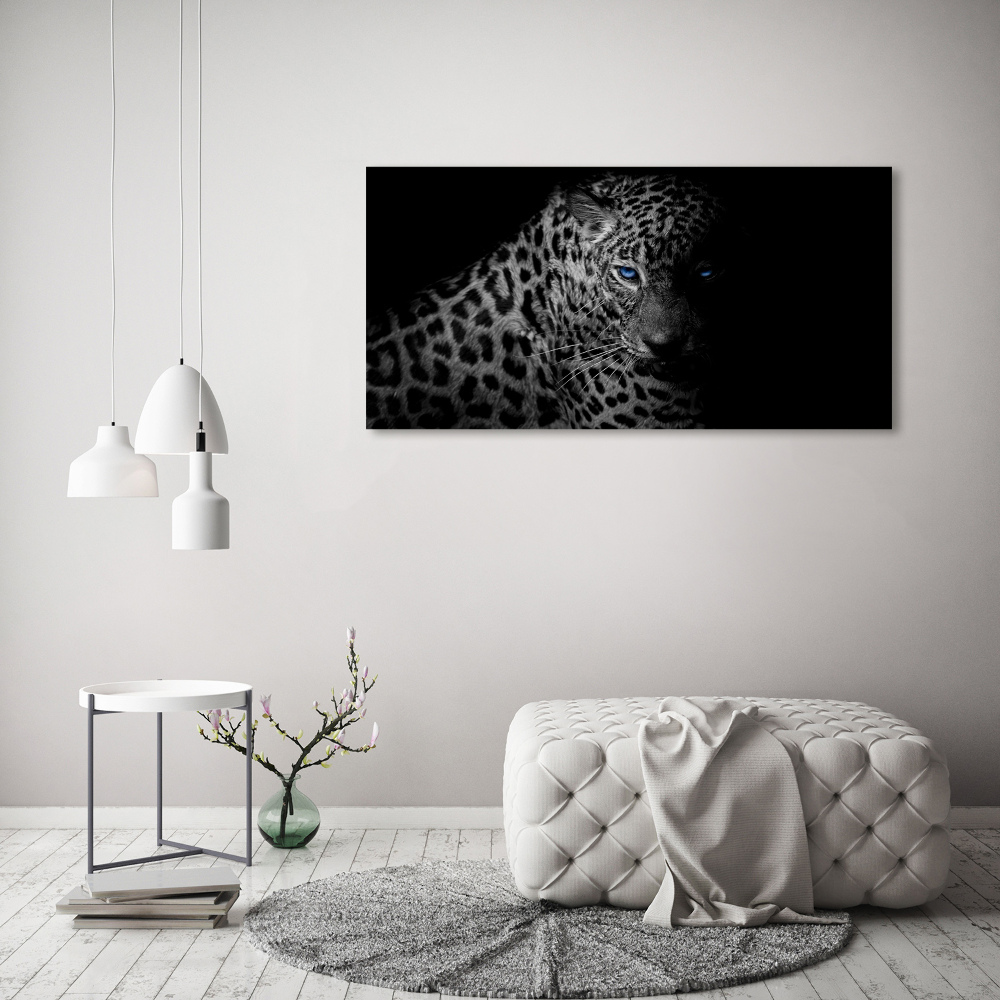 Print on acrylic leopard