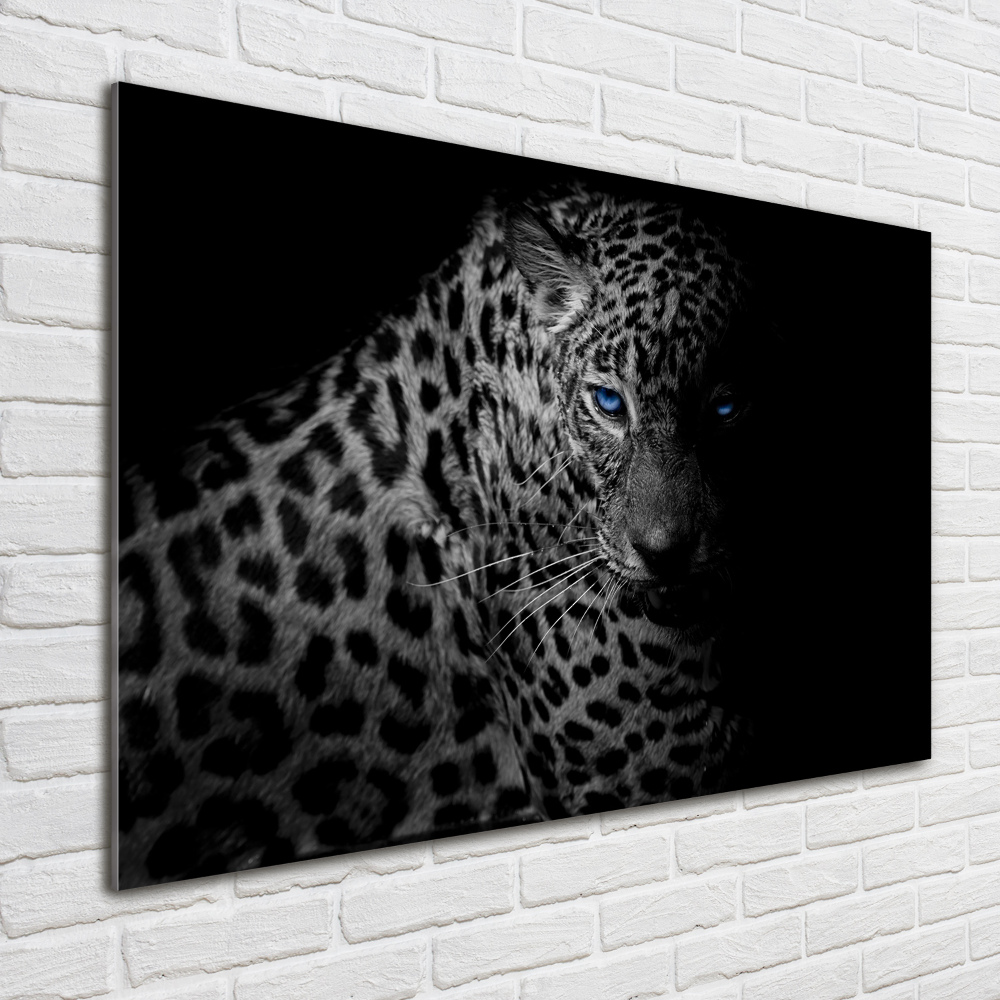 Print on acrylic leopard