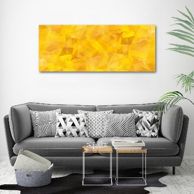 Acrylic print Abstraction of the triangle