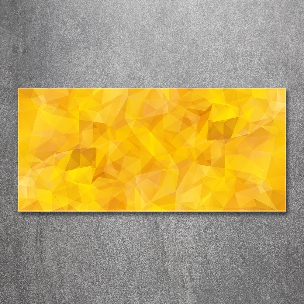 Acrylic print Abstraction of the triangle