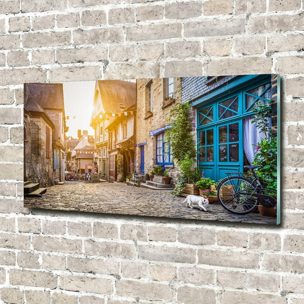 Print on acrylic Charming street