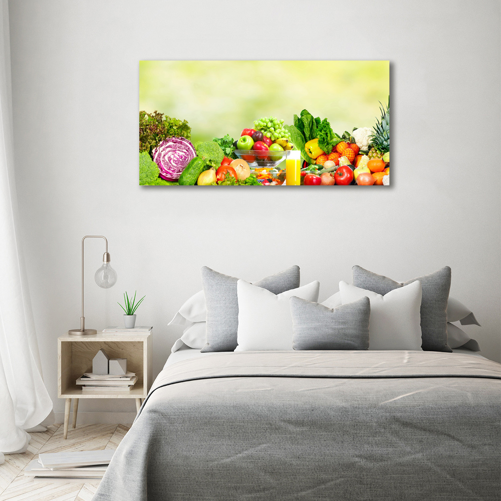 Print on acrylic Vegetables and fruits