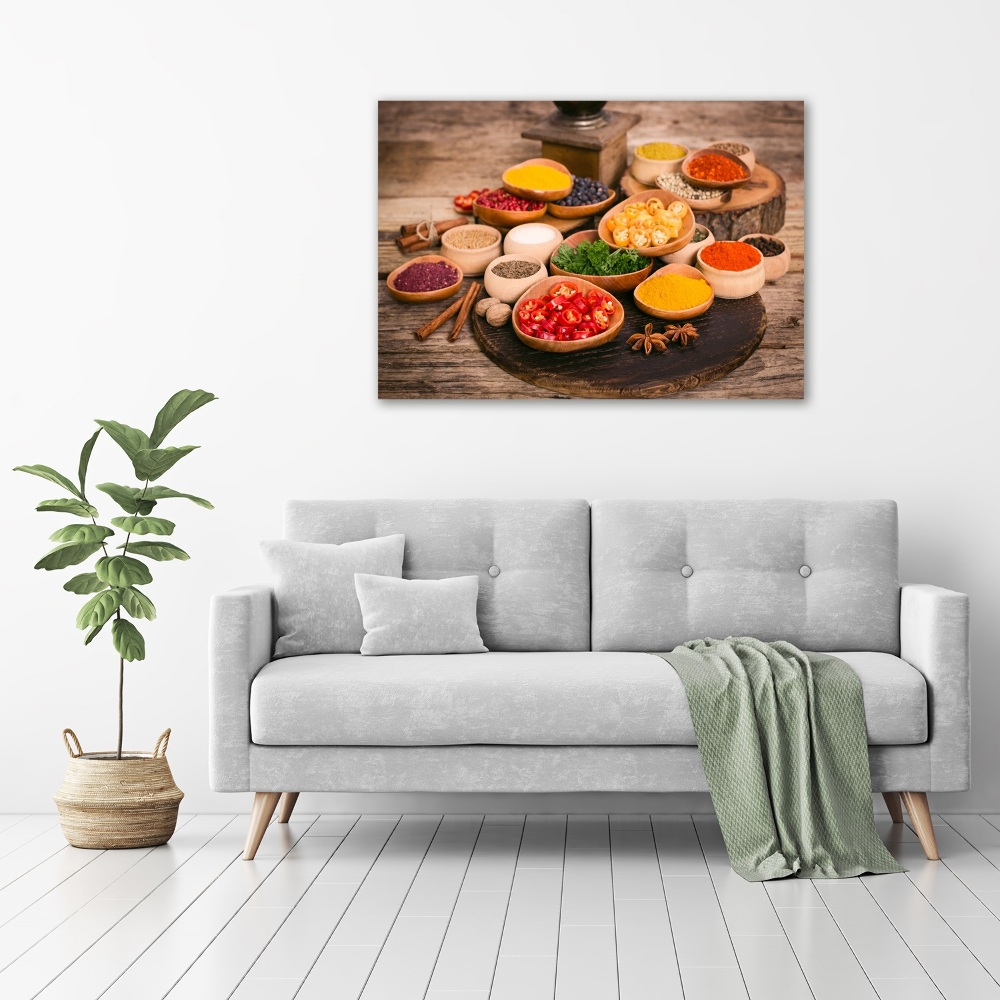 Print on acrylic Spices and herbs