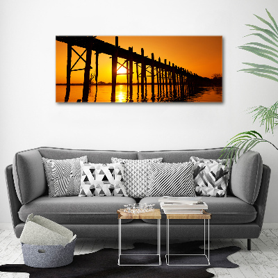 Print on acrylic West Sun bridge