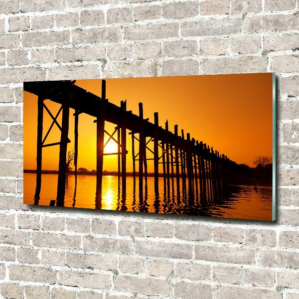 Print on acrylic West Sun bridge