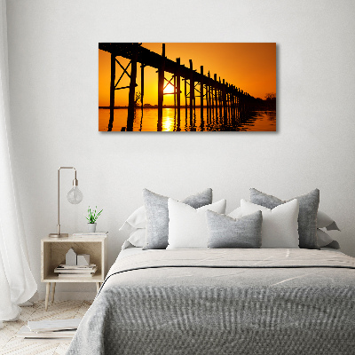 Print on acrylic West Sun bridge