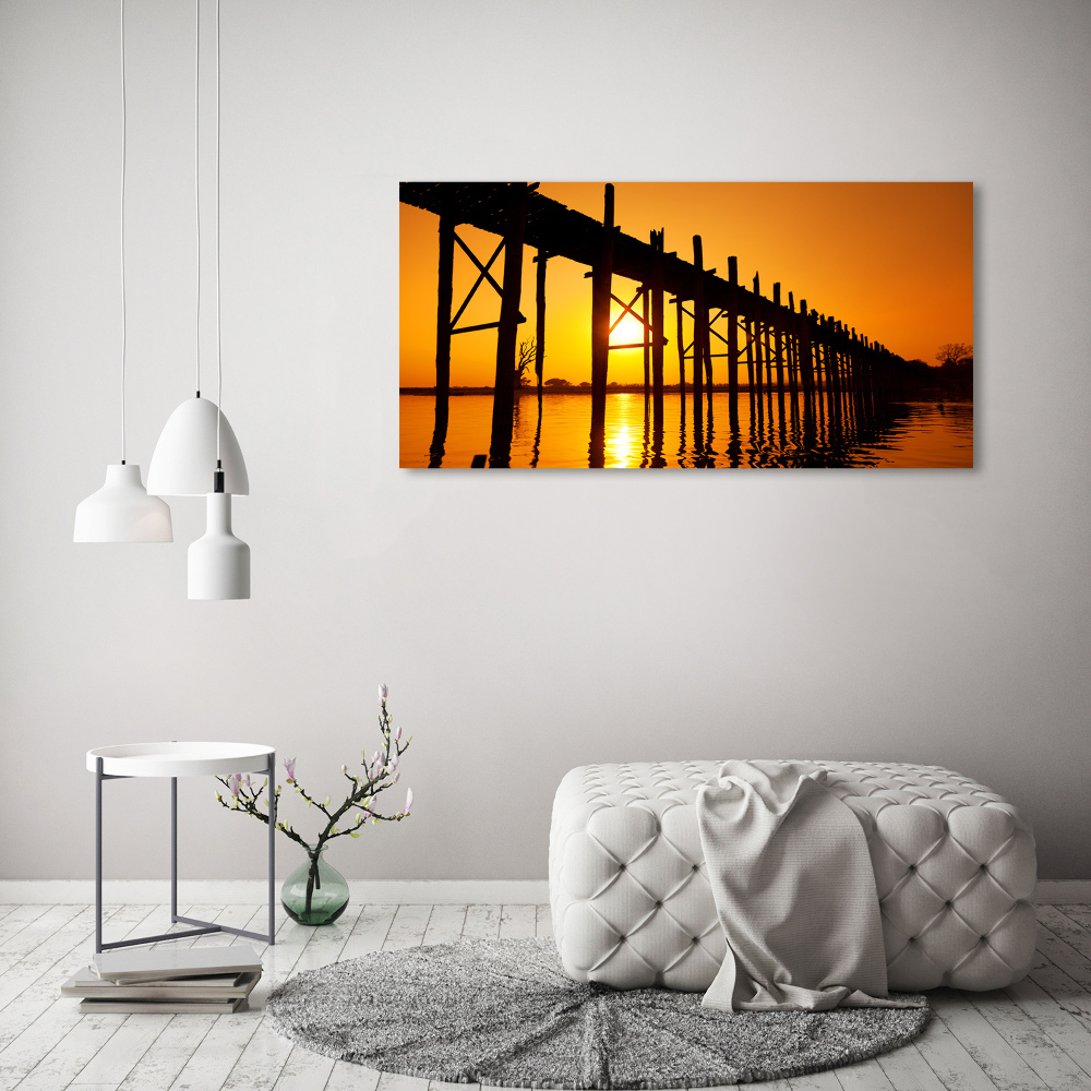 Print on acrylic West Sun bridge