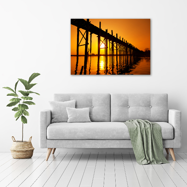 Print on acrylic West Sun bridge