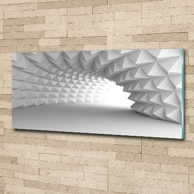 Acrylic wall art Tunnel abstraction