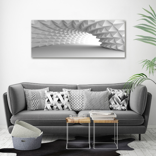 Acrylic wall art Tunnel abstraction