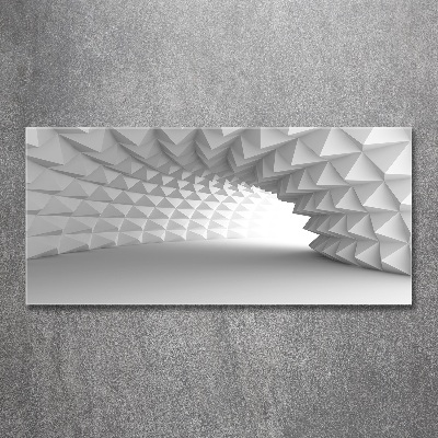 Acrylic wall art Tunnel abstraction