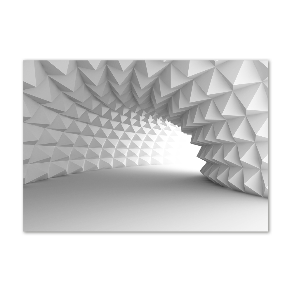 Acrylic wall art Tunnel abstraction