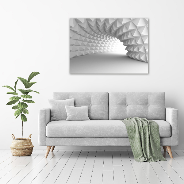 Acrylic wall art Tunnel abstraction