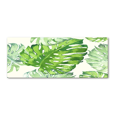 Print on acrylic Tropical leaves