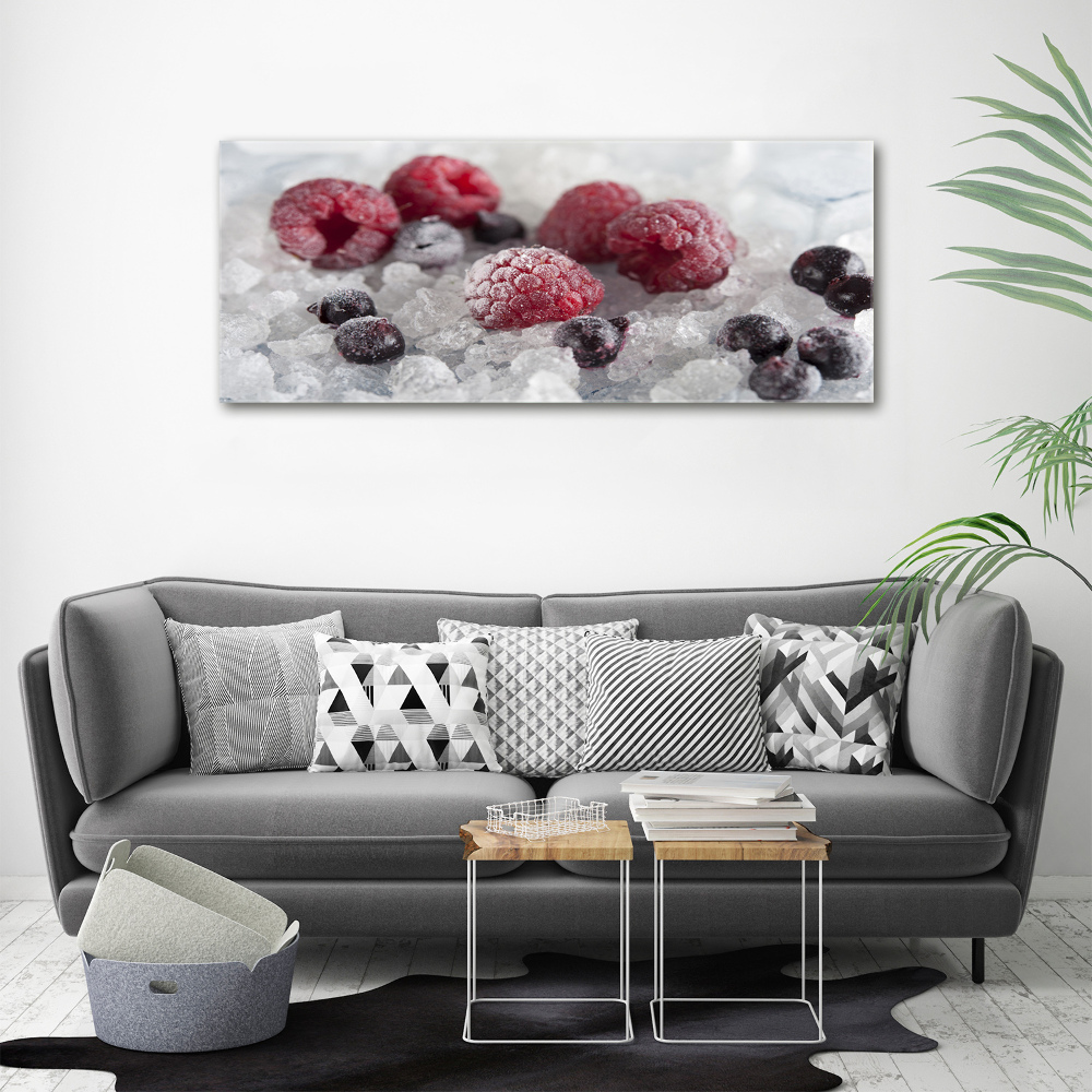 Print on acrylic Frozen forest fruit