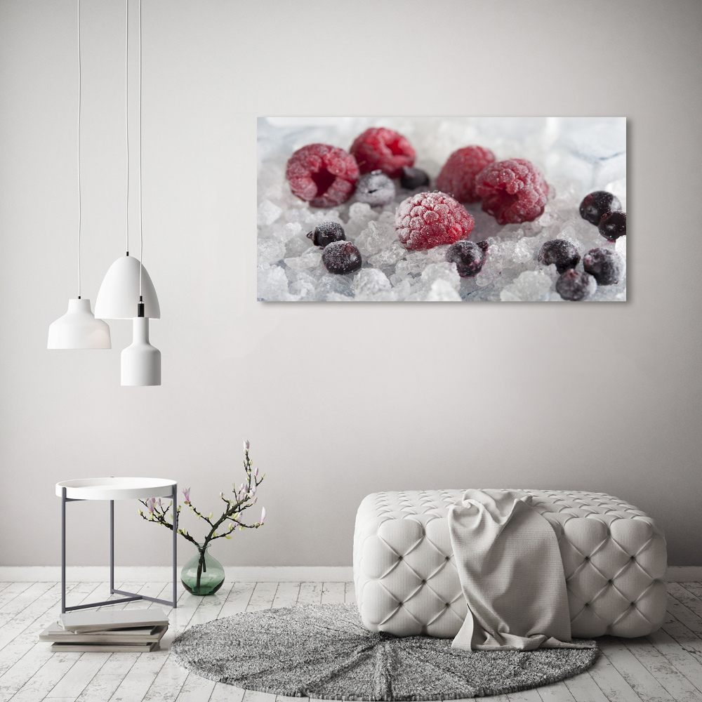 Print on acrylic Frozen forest fruit