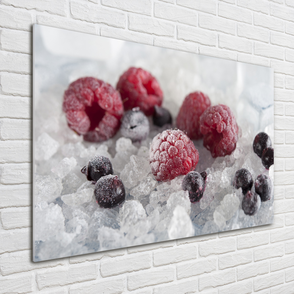 Print on acrylic Frozen forest fruit