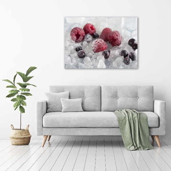 Print on acrylic Frozen forest fruit