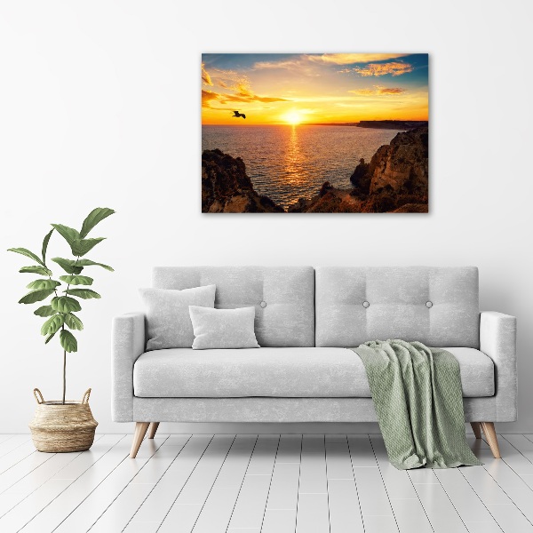 Print on acrylic Sunset sea