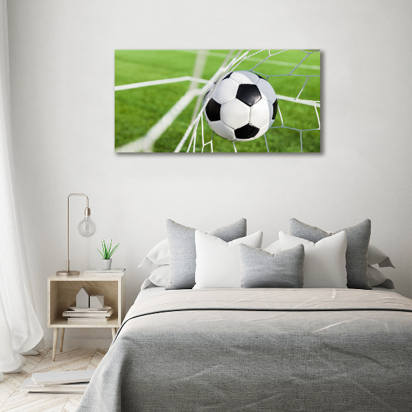 Print on acrylic Ball in the goal