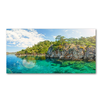 Wall art acrylic Blue Lagoon