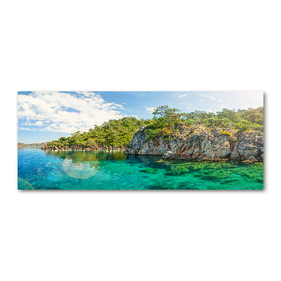 Wall art acrylic Blue Lagoon