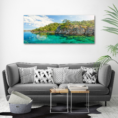 Wall art acrylic Blue Lagoon